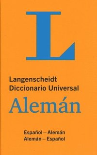 bokomslag Langenscheidt Diccionario Universal Alemán: Español-Alemán/Alemán-Español