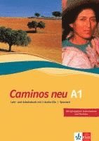 Caminos A1. Neue Ausgabe. Lehr- und Arbeitsbuch mit 3 Audio-CDs 1