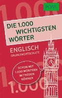 bokomslag PONS Die 1.000 wichtigsten Wörter - Englisch Grundwortschatz