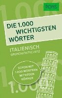 bokomslag PONS Die 1.000 wichtigsten Wörter - Italienisch Grundwortschatz