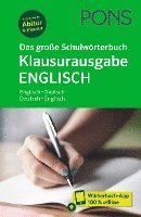 bokomslag PONS Das große Schulwörterbuch Klausurausgabe Englisch