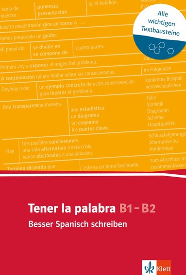 Christoph Wurm - Tener la palabra: Besser Spanisch schreiben, Häftad