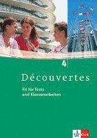 bokomslag Découvertes 4. Fit für Tests und Klassenarbeiten. Arbeitsheft mit Lösungen und CD-ROM/Audio-CD