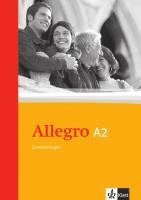 bokomslag Allegro A2. Grammatische Zusatzübungen. Mit Lösungen