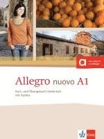 bokomslag Allegro nuovo A1. Kurs- und Übungsbuch mit Audios