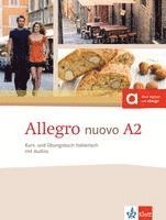 bokomslag Allegro nuovo A2 Kurs- und Übungsbuch Italienisch mit Audios