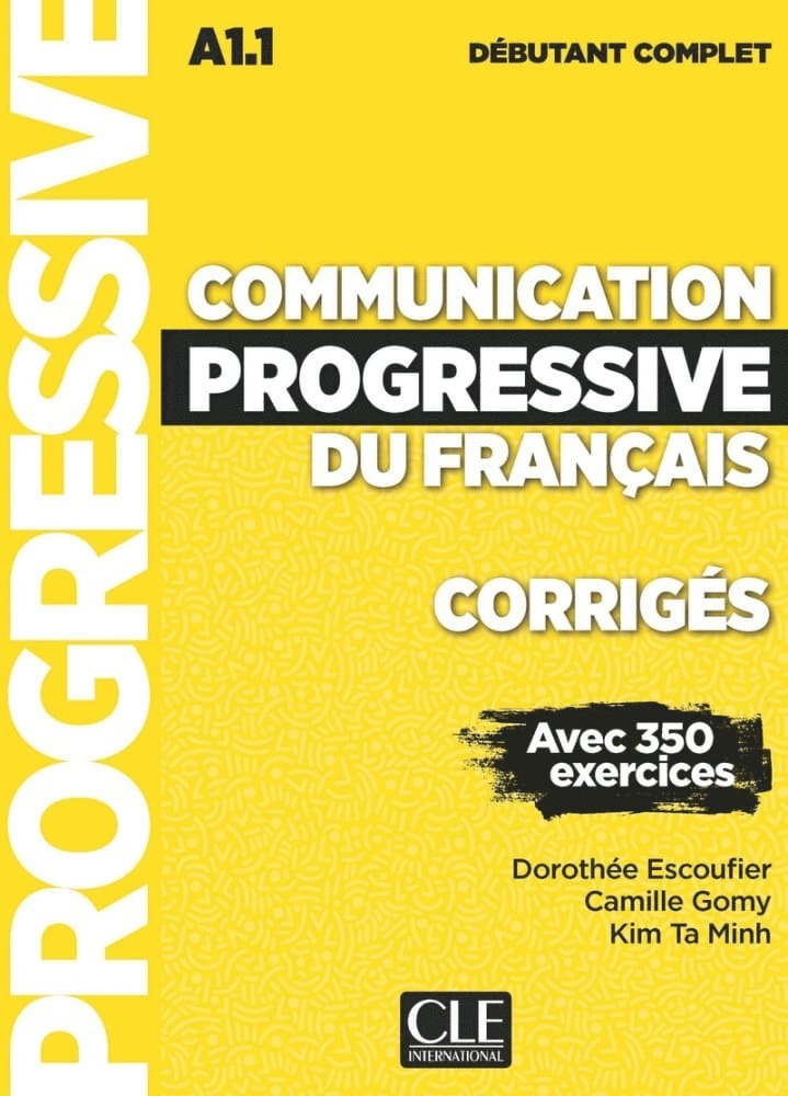 Communication progressive du français. Niveau débutant complet. Corrigés, Häftad