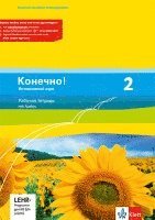 bokomslag Konetschno! Band 2.  Russisch als 3. Fremdsprache. Intensivnyj Kurs. Arbeitsheft mit Audios 2. Lernjahr