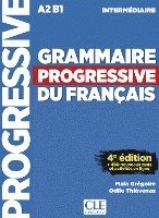 bokomslag Grammaire progressive du français - Niveau intermédiaire. Buch + Audio-CD
