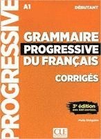 bokomslag Grammaire progressive du français. Niveau débutant - 3ème édition. Lösungsheft