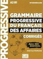 bokomslag Grammaire progressive du français des affaires - Niveau intermédiaire. Lösungsheft