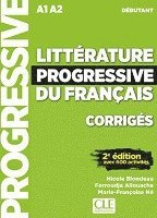 bokomslag Littérature progressive du français - Niveau débutant. Lösungsheft