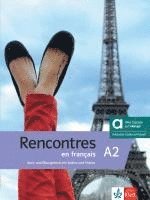 bokomslag Rencontres en français A2 - Hybride Ausgabe allango