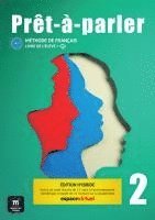 bokomslag Prêt-à-parler 2 A2 - Édition hybride. Livre de l'élève + code d'accès aux ressources numériques de ce manuel sur la plateforme Espace virtuel