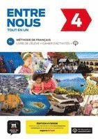 bokomslag Entre nous 4 (B2) Édition hybride - Tout en un