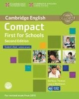 bokomslag Compact First for Schools - Second edition. Student's Book without answers with CD-ROM and Workbook without answers with Audio CD