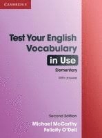 bokomslag Test Your English Vocabulary in Use - Elementary