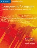 bokomslag Company to Company. New edition. Student's Book