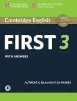 bokomslag Cambridge English First 3. Student's Book with answers and downloadable audio
