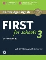 Cambridge English First for Schools 3. Student's Book with answers and downloadable audio 1
