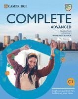 Complete Advanced. Third Edition. Student's Book with Answers with Digital Pack 1