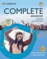 Complete Advanced. Third Edition. Student's Pack 1