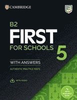 bokomslag First for Schools 5. Student's Book with Answers with downloadable audio with Resource Bank
