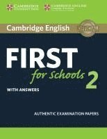 Cambridge English First for Schools 2. Student's Book with answers 1