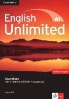 English Unlimited A1 - Starter. Coursebook with e-Portfolio DVD-ROM + 2 Audio-CDs, Häftad
