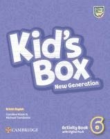 bokomslag Kid's Box New Generation. Level 6. Activity Book with Digital Pack