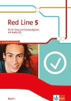 bokomslag Red Line 5. Fit für Tests und Schulaufgaben mit Audio-CD Klasse 9. Ausgabe Bayern