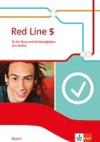 bokomslag Red Line 5. Fit für Tests und Schulaufgaben mit Audio-CD Klasse 9. Ausgabe Bayern