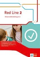 bokomslag Red Line 2. Klassenarbeitstraining aktiv mit Mediensammlung. Ausgabe 2014