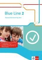 bokomslag Blue Line 2. Klassenarbeitstraining aktiv!