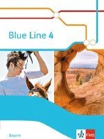 bokomslag Blue Line 4 R-Zug. Schülerbuch (Hardcover) Klasse 8. Ausgabe Bayern