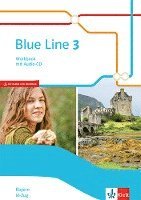 bokomslag Blue Line 3 M-Zug. Workbook mit Audio-CD Klasse 7. Ausgabe Bayern