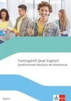 bokomslag Trainingsheft Abschlussprüfung Englisch mit Audio-CD. Qualifizierender Abschluss der Mittelschule Bayern