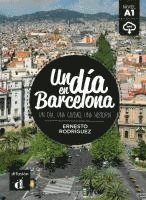 bokomslag Un día en Barcelona. Buch + Audio online