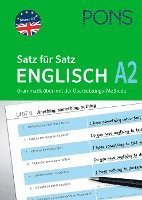 bokomslag PONS Satz für Satz Englisch A2. Grammatik üben mit der Übersetzungsmethode