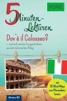 bokomslag PONS 5-Minuten-Lektüren Italienisch A1 - Dov'è il Colosseo?