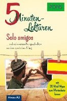 bokomslag PONS 5-Minuten-Lektüren Spanisch A2 - Solo amigos