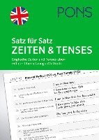 bokomslag PONS Satz für Satz Englisch Zeiten und Tenses