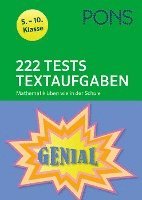 bokomslag 222 Tests Textaufgaben. Mathematik üben wie in der Schule 5.-10. Klasse