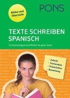 bokomslag PONS Texte schreiben - Spanisch