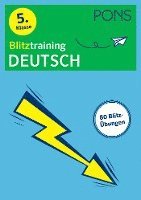bokomslag PONS Blitztraining Deutsch 5. Klasse
