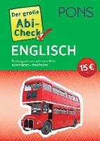 bokomslag PONS Der große Abi-Check Englisch