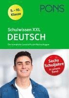 bokomslag PONS Schulwissen XXL Deutsch 5.-10. Klasse