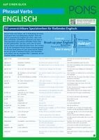 Sheila Mcbride - PONS Phrasal Verbs auf einen Blick Englisch, Häftad