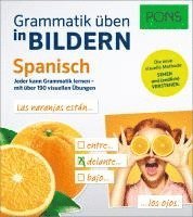 bokomslag PONS Grammatik üben in Bildern Spanisch