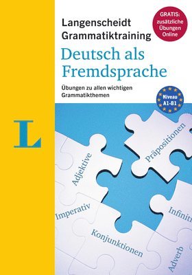 Langenscheidt Editorial Team - Langenscheidt Grammatiktraining Deutsch ALS Fremdsprache (Langenscheidt Grammar Training German as a Foreign Language - Book with Online Exercises): Ü, Häftad